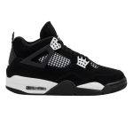 Air Jordan 4 White Thunder – Classic Design with Sleek Black and White